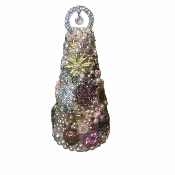 Vintage Jewelry Tree Handmade - Picture 1 of 16